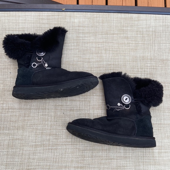 Ugg Azalea Button Charm Tassel Buckle Boot - Picture 1 of 16